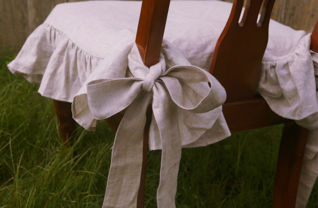 Linen Chair slipcover