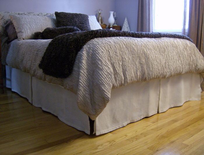 tailored bed skirt
