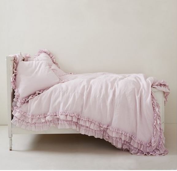 100% cotton lace duvet cover