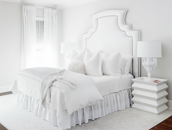 white bedroom