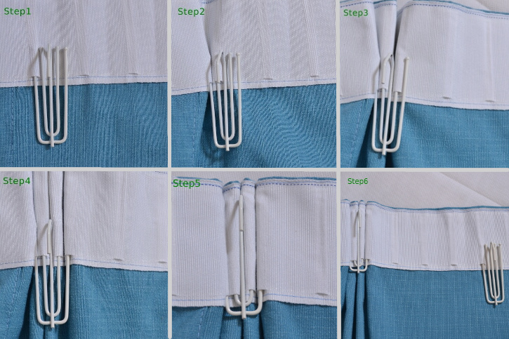How to Hang Pinch Pleat Curtains
